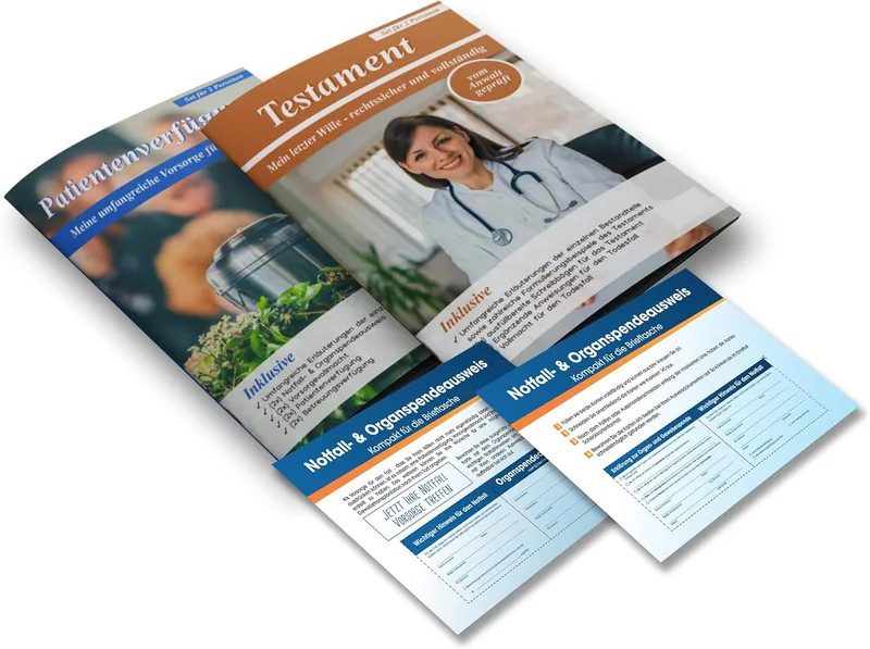 Vorsorgevollmacht und Patientenverfügung Formulare